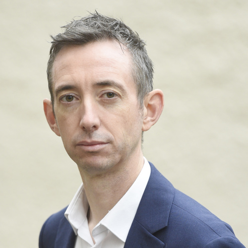A portrait photo of Douglas White